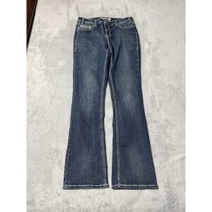 Rock And Roll‎ Denim Women's 30x32.5 Mid Rise Riding Bootcut Jeans